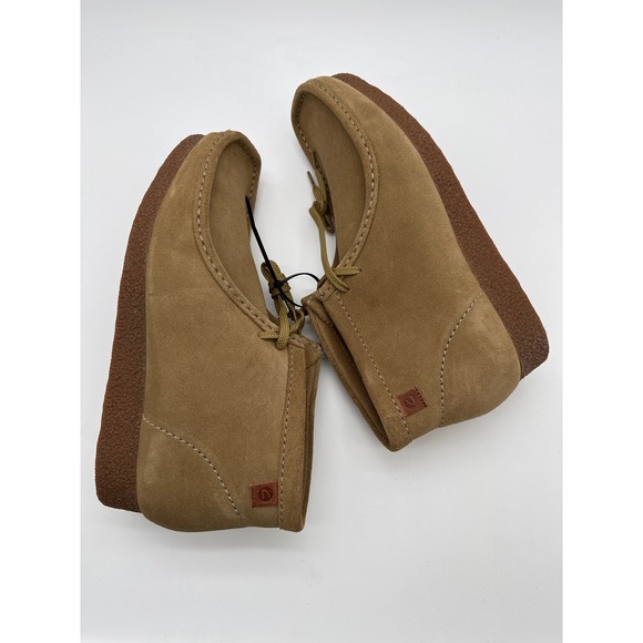 Clarks Collection Shacre Boot Men 12 Dark Sand Suede Chukka Wallabee leather EUC main image 7